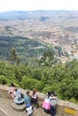 Bogota City View from Monserrate, Bogota, Colombia